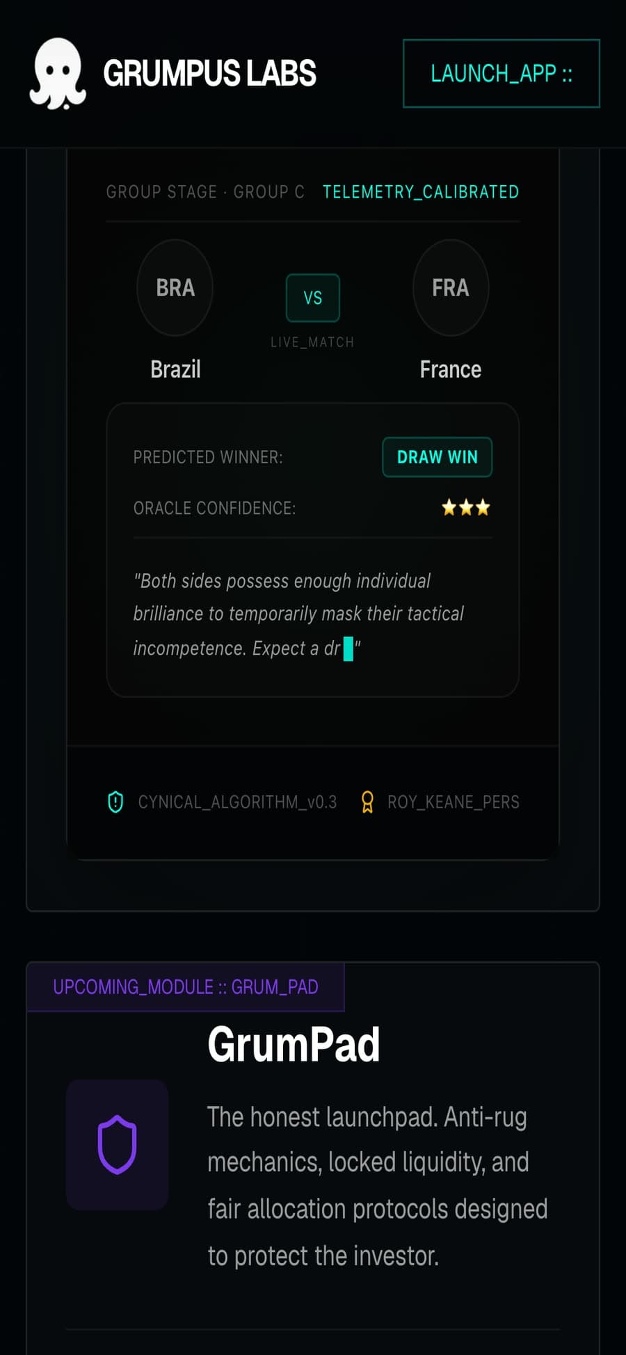 Grumpus — mobile 2